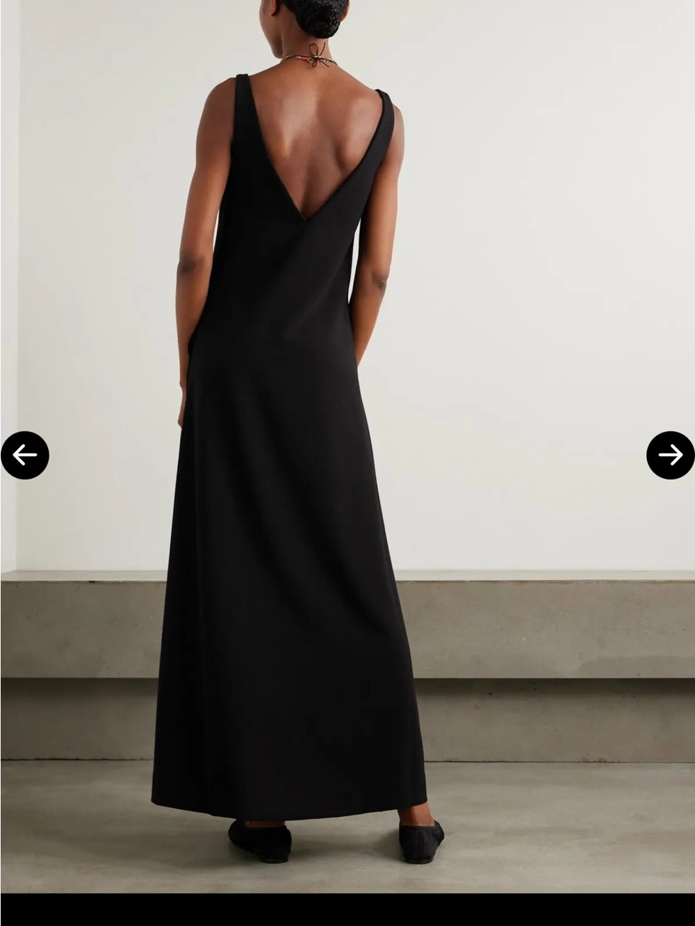 Staud Black Zora Dress - Picture 2 of 3